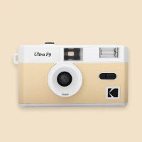 【Kodak 柯達】 復古底片相機 Ultra F9 Film Camera - 淡杏色