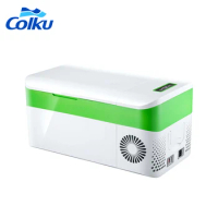 mini portable 12 volt dc compressor camping cosmetic mobile fridge freezer car cooler box 12v electric cooler for car