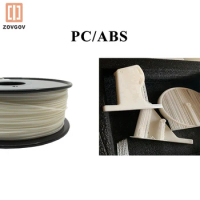 PC/ABS Filament ZOVGOV 1.75mm 3D Printing Extruder Natural Fila Two Polymers Dimensional Accuracy Factory Price