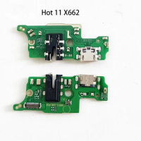 10Pcs USB Charging Dock Board Charge Charger Port Flex Cable For Infinix Hot 11 Play 10S Hot 10 Lite Hot 12 Pro S3X X622 Note 8