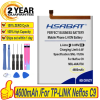 Top Brand 100% New 4600mAh NBL-40A3730 Battery for TP-LINK Neffos C9 TP707A Batteries + free tools