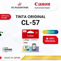 100% ORIGINAL Tinta Canon PG 47 CL 57 - Tinta Canon E410 E470 E3470 E4570 - Tinta Asli CL57 COLOUR