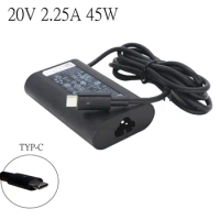 20V 2.25A 45W Type-C Slim Power Adapter USB-C Laptop Charger For Dell XPS 13 9360 9365 9370 9333 9380 Inspiron 14 7437