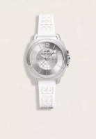 COACH Jam Tangan Wanita Coach Boyfriend Rubber Strap White