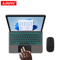 AJIUYU Smart Keyboard For Microsoft Surface Go Go 2 Go 3 Bluetooth Keyboard Tablet 10.1 10.5 inch Case Wireless go2 go3 cover