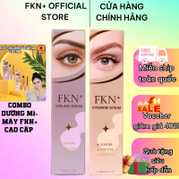 【Chính hãng】 【Hàng nhập khẩu 】 chính hãng Combo dưỡng mi, dưỡng mày FKN+ giúp mày rậm mi dài và dày 