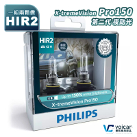 【Philips 飛利浦】X-treme Vision Pro150 夜勁光+150%(9012 HIR)