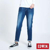 【EDWIN】女裝 MISS 503小AB男友牛仔褲(酵洗藍)