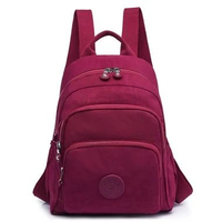 Tas ransel cewek bobo 5806-6 Tas Ransel Wanita Import polyester Waterproof PLUM