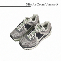 NIKE 耐吉 Nike Air Zoom Vomero 5 女鞋 男鞋 復古 老爹鞋 慢跑鞋 灰 灰綠 灰黑色 FB8825-001