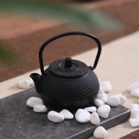 Free shipping Mini cast iron teapot, 50ml different types cast iron tea pot