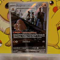 Dugtrio Tim Roket AR kartu pokemon Mega Impian Ex MA3