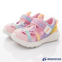 【MOONSTAR 月星】速乾機能休閒涼鞋系列(CRC22904粉-15-21cm)