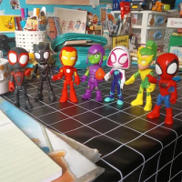 Hot Spiderman Legends Marvel Spider Man Spidey And His Amazing Friends Action Figure Figures Figurine For Children Kid Gift Toy