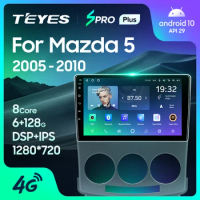 TEYES SPRO Plus For Mazda 5 2 CR 2005 - 2010 Car Radio Multimedia Video Player Navigation GPS Android 10 No 2din 2 din dvd