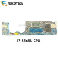 NOKOTION For DELL XPS 13 9380 13.3 inch laptop mothebroard EDO30 LA-E672P CN-05F77F 5F77F 5F77F I7-8565U 1.8GHz CPU 16GB RAM