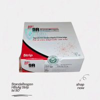alat rapid test HBsAg strip merk standarReagen isi 50 PCS murmer