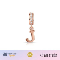 UBS Gold - Liontin Emas Charmee Alpha Cheri J - 8k - Ald0207k Rose Gold