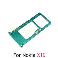 For Nokia X5 X10 X20 X100 Sim Card Slot Tray Holder Sim Card Reader Socket Repair Parts