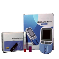 LipiDiag 4 in 1 Panel cholesterol meter lipid analyzer test glucose MSLCLT04 for Total Cholesterol