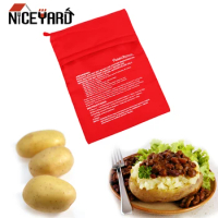 NICEYARD Microwave Oven Baking Potatoes Cooker Washable Bag Quick Fast Easy To Cook Steam Pocket Baked Potatoes Rice Pocket