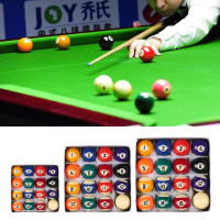 Di động 25/32/38mm Bóng bi-a trẻ em Bóng bàn Đa chức năng Bi cơ bida nhỏ Vật liệu nhựa Tám Đen Bóng 