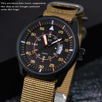 Addies New Pilot Watches Men Luxury Luminous Wristwatches reloj hombre 50M Waterproof Date Men's Quartz Watch relogio masculino