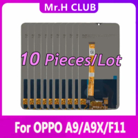 10 Pieces For OPPO A9X A9 PCAM10 CPH1938 LCD Display Touch Screen Digitizer Assembly For OPPO F11 CPH1913 CPH1911