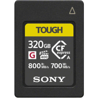 【SONY 索尼】CEA-G320T 320G/GB 800MB/S CFexpress Type A TOUGH 高速記憶卡(公司貨 適用A7SM3 FX3 FX30)