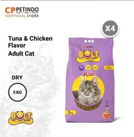 CPPETINDO Bolt Plus Cat Food 5 Kg - 4 Pcs