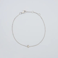 【Olivia Yao Jewellery】18K 白金 璀璨閃耀3分鑽石手鍊(Haute Collection)
