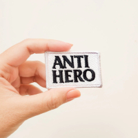 Hobby Skateboard Patch Bordir Aksesoris Emblem Iron On Anti Hero
