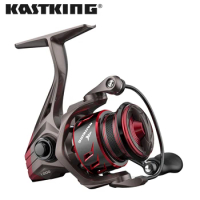 KastKing Valiant Eagle II Spin Finesse System Spinning Reel 4.5KG Max Drag 7BB+1RB 5.2:1 Gear Ratio 143g Weight Fishing Reel