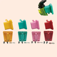 4 colors bike front bag carrier block for Brompton accessories plastic