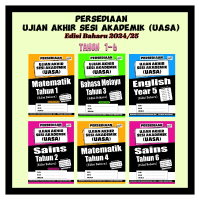 UASA | UJIAN AKHIR SESI AKADEMIK TAHUN 1 - 6 | Edisi Baharu 2024/25 | BM | BI | MATEMATIK | SAINS