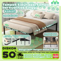 Bingkai baja baja 4 kaki 5 kaki 6 kaki, ganda tempat tidur, bingkai bingkai bingkai baja, tempat tid