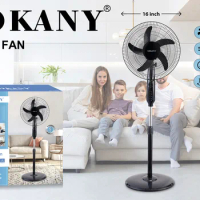 SOKANY19010 Household Standing Floor Fan Shake Head Timing Electric
