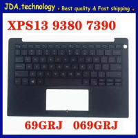 MEIARROW New/org For DELL XPS13 9380 XPS 13 9380 7390 P82G Palmrest US keyboard upper cover Backlight 069GRJ 69GRJ