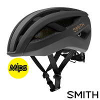美國SMITH Network MIPS/Koroyd蜂巢結構單車安全帽-消光深灰