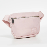 【Herschel】Fifteen 粉色 厚實 尼龍 防潑水 金屬拉鍊 旅行 女生 小型 側包 胸包 斜包 小包 腰包