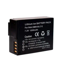 Battery for Panasonic Lumix DMC-FZ200, DMC-FZ300, DMC-FZ1000 - DMW-BLC12 PP DMC-FZ200 FZ1000 DMC-G5 G6 GH2