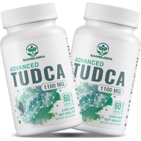 Sambugra TUDCA Liver Supplements 1100mg 60 Capsules Ultra Strength Bile Salt TUDCA Supplement Liver 