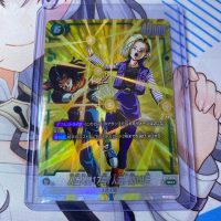 DBS Dragon Ball Fusion World FB01 Alt Art Parallel P-SR Android 17 18