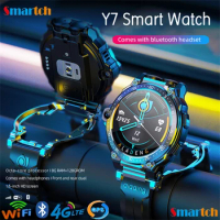 4G Smartwatch GPS Wifi Location Student SOS Children Smart Watch SIM HD Video Call Real-time Monitor TWS Headset For IOS Android