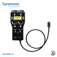 【Saramonic 楓笛】SmartRig+ Di 麥克風、智慧型手機收音介面(勝興公司貨)