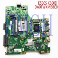 DA0TWKMB8C0 Genuine Original Motherboard FOR HASEE K580S K660D Motherboard DDR3L GTX960M Tested 100% Good Free