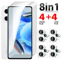 For Xiaomi Redmi Note 12 Pro 5G 8To2 Tempered Glass Camera Screen Protector Red Mi 12Pro Speed Note12 Pro+ Note12Pro Plus 12S 4G