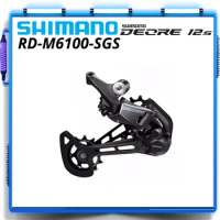 SHIMANO DEORE RD M6100 SGS Rear Derailleur RD-M6100 SHADOW RD 1x12 Speed 12s 12v