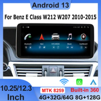 Factory Price Android AUTO Apple Carplay For Mercedes Benz E Class W212 8 Core Car Video Player Navigation Multimedia Screen 4G
