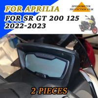 For Aprilia SRGT200 SR GT 200 125 SR200 GT SR GT200 SRGT 200 Motorcycle Instrument Protection Film Cluster Scratch Screen Film